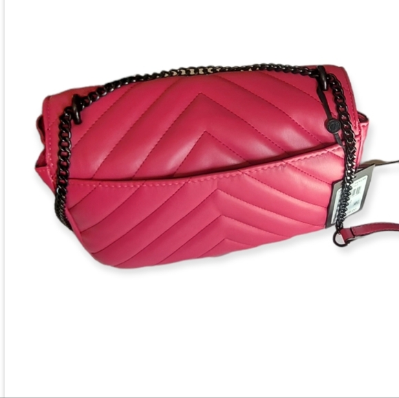 NWT Dkny Veronica LG Shoulder Bag Quilted Purse Crossbody Chain Strap - Picture 6 of 15